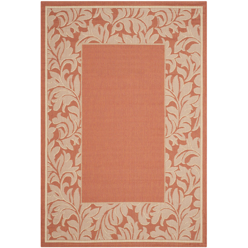 Herefordshire Performance Floral Indoor/Outdoor Area Rug, Rectangle 5'3" x 7'7"