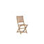 Gossner 2 - Person Acacia Solid Wood Patio Dining Set Square Table