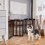 Madera Wood Free Standing Pet Gate