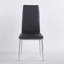 Ensemble de 4 chaises, pieds chromés-311201043