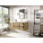 Nedrick 48 " W Wall Mounted Wall Mounted 1 Single Vanity Bathroom Vanity With Quartz Top