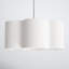 Vino Single Light Linen Blend Steel Dimmable Pendant