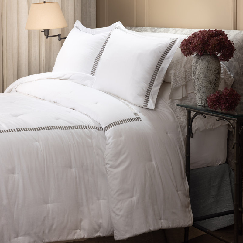 SAVANA Duvet Cover, King Duvet Cover, Gray