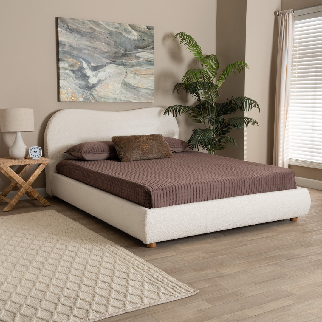 Brosky Upholstered Platform Bed Wade Logan®
