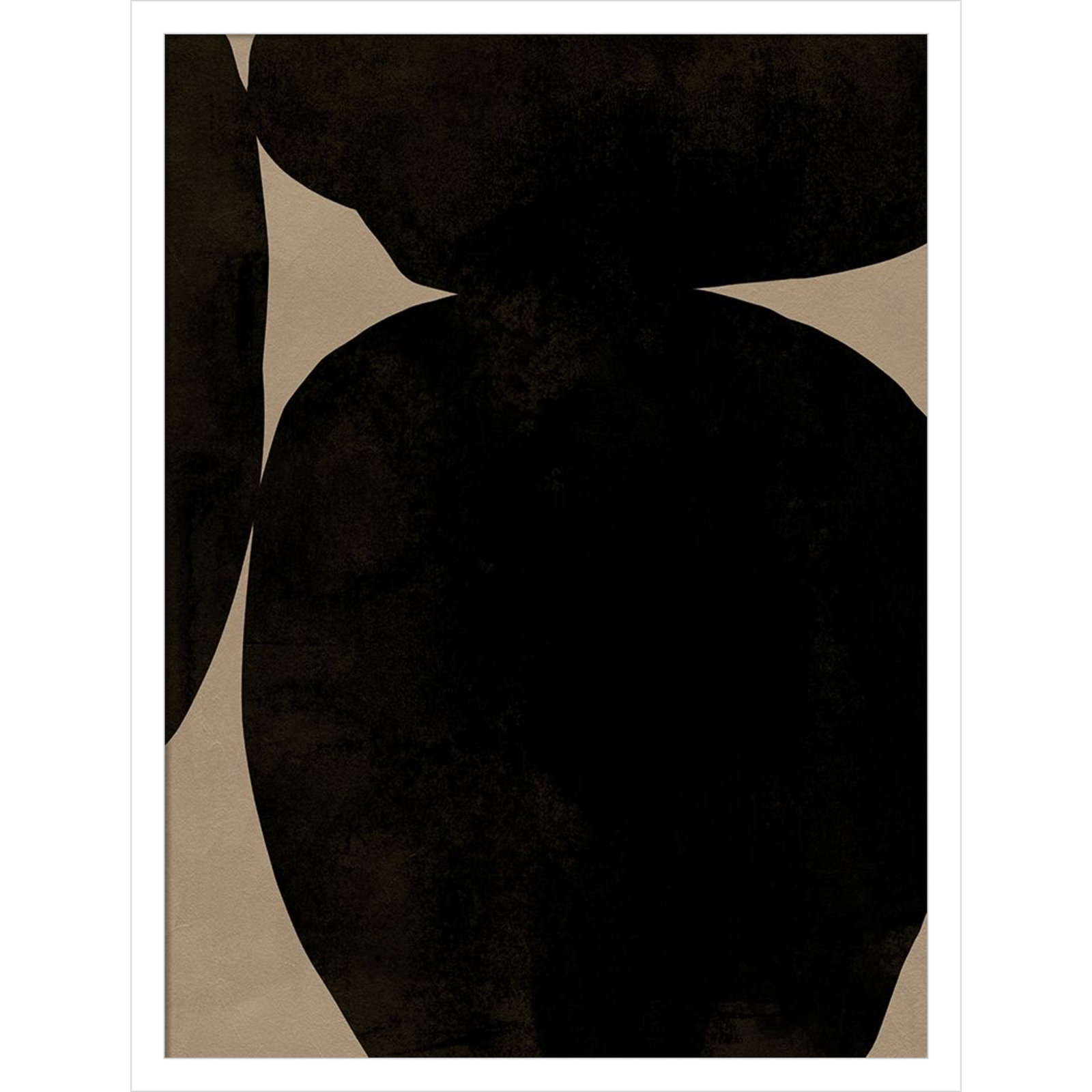 Heirloom Orbs II by Jacob Green, 25" H x 19" W x 1" D, White