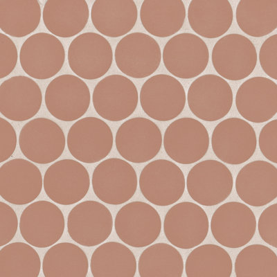 Makoto 2" x 2" Porcelain Penny Round Tile