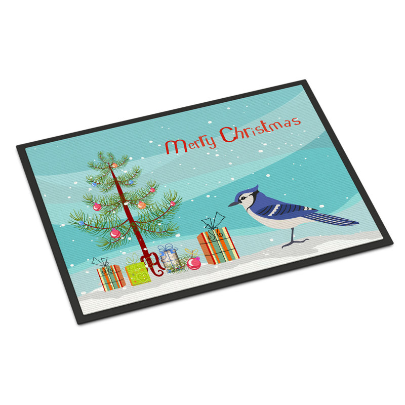 Driffield Non-Slip Outdoor Doormat, Jay Bird