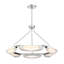 Lustre moderne en verre bullé DEL de 32,5 po-1876366404-1619297498