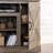 Farmhouse Classic Media TV Stand Antique Entertainment Console For TV Up To 50" With Open And Closed Storage Space, Gray Wash, 47"W*15.5"D*30.75"H-562880826-562880825