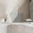34-36 in.W x 72 in.H Pivot Frameless Glass Shower Door with SGCC certified Glass-87099481-129687863
