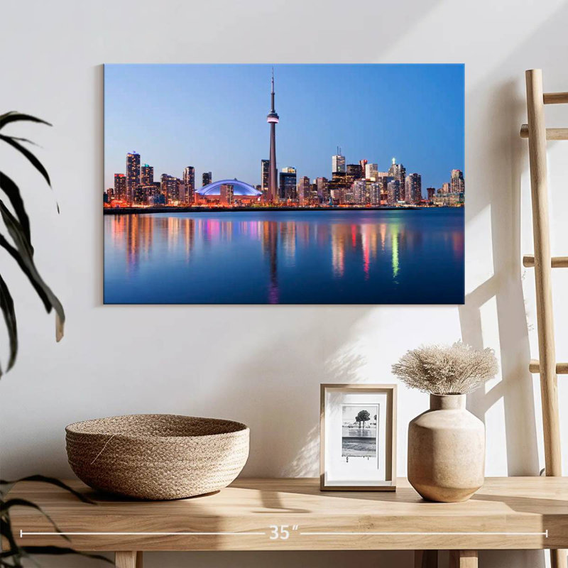 Rorry Toronto Skyline, 16" H x 24" W