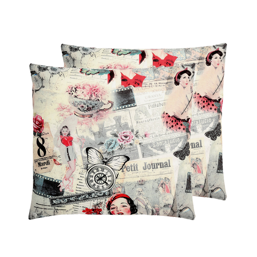 Milano Square Pillow Cover (Set of 2) Peterborough Home