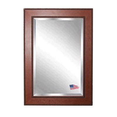 Solid Wood Flat Wall Mirror