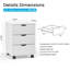 Armoire de bureau 3 tiroirs avec tiroirs-131147458