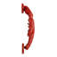 Heurtoir de porte homard en fonte rouge