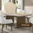 Kasha Dining Table W/natural Marble Top