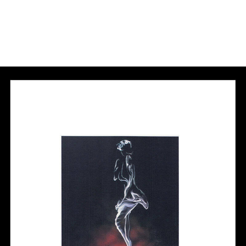 «Who Says Cigars Can Be Playful» - Cadre photo, impression sur panneau de fibres à densité moyenne