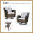 Araneli 3-Piece All-Weather Wicker Swivel Rocking Patio Conversation Set-503530144