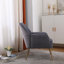 Fauteuil confortable en velours de fabrication robuste pour diverses pièces-1180845220