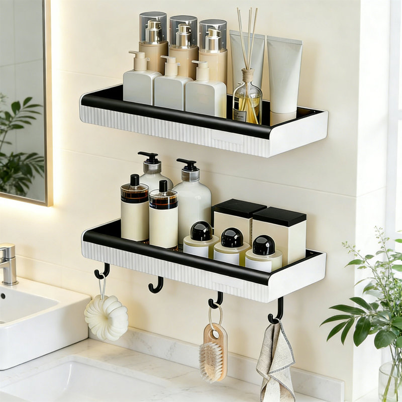 Plastic / Acrylic Bathroom Shelves