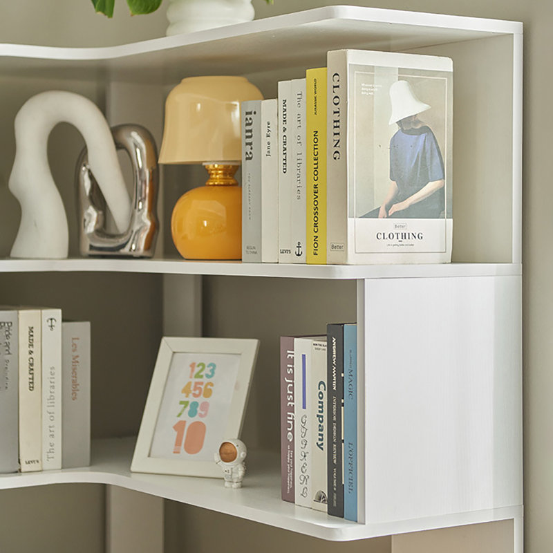 5-Tier Corner Bookshelf