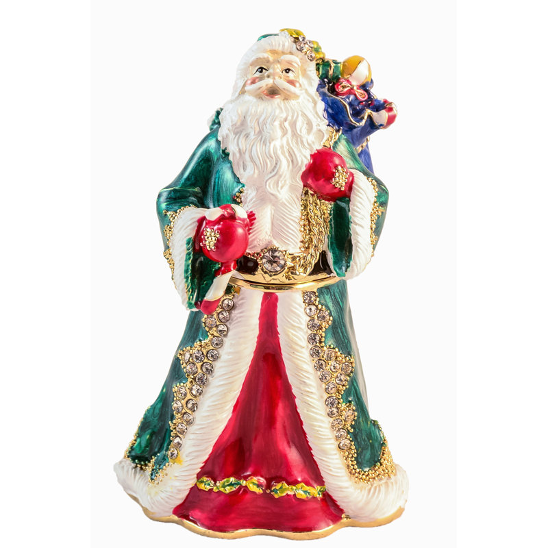 Santa Claus Metal Decorative Box