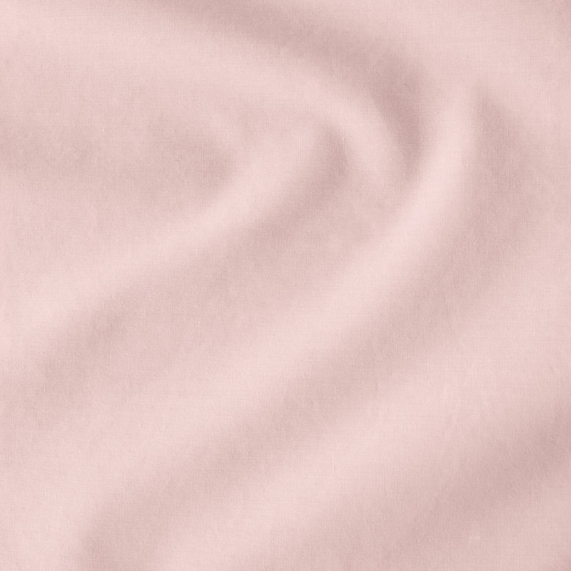 Drap-housse en percale de coton biologique à densité de tissage 300 fils, Drap-housse de taille simple, Vieux rose