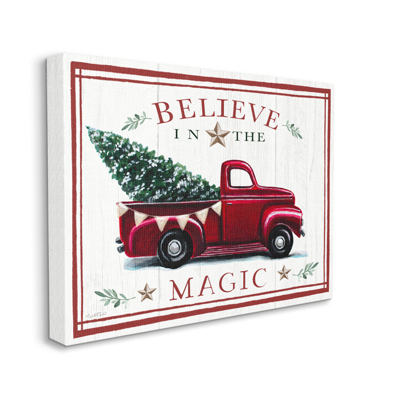 Believe In Magic, Toile tendue, H 36 po x l 48 po x P 1,5 po
