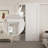 Hidden Style Track Solid Manufactured Wood Panel White Primed Sliding Barn Door With Installation Hardware Kit(No Assembly Required)-111086075-125554071