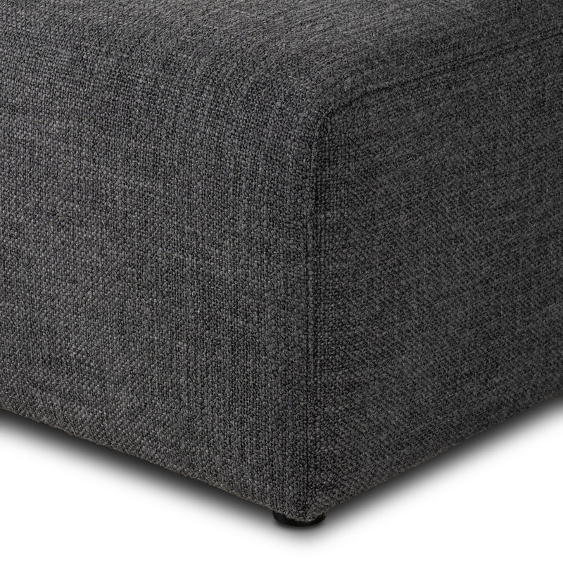 Lawndale RAF Chaise PC-Saxon Charcoal