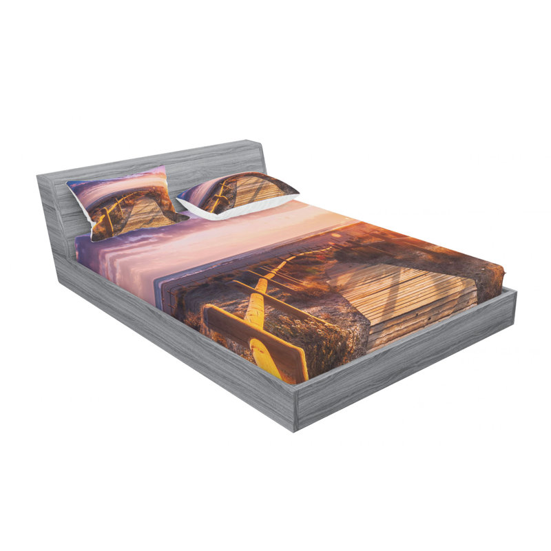 Microfiber Sheet Set, Full Sheet Set with 2 Pillowcases