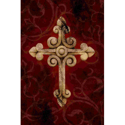 " Cross On Red "