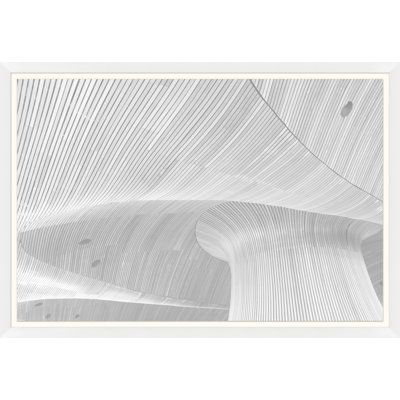 Architectural Moment 7' Framed Photographic Print on Glass