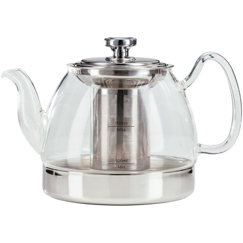 Judge, Speciality Teaware - Stovetop Glass Teapot, 0.9L