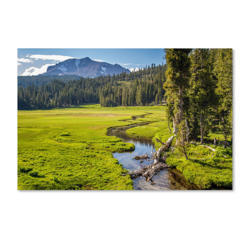 Contemporary Giclee Landscape Canvas Art Print, 12" x 19"