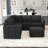 Aubade L-Shaped Modular Storage Sofa Set-685543999