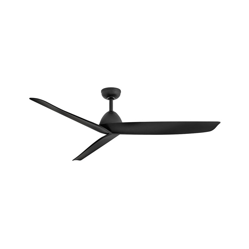 Ventilateur intelligent DEL Hinkley Liv, Noir mat