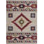 Tapis Bolme Southwestern en beige et rouge-825461952