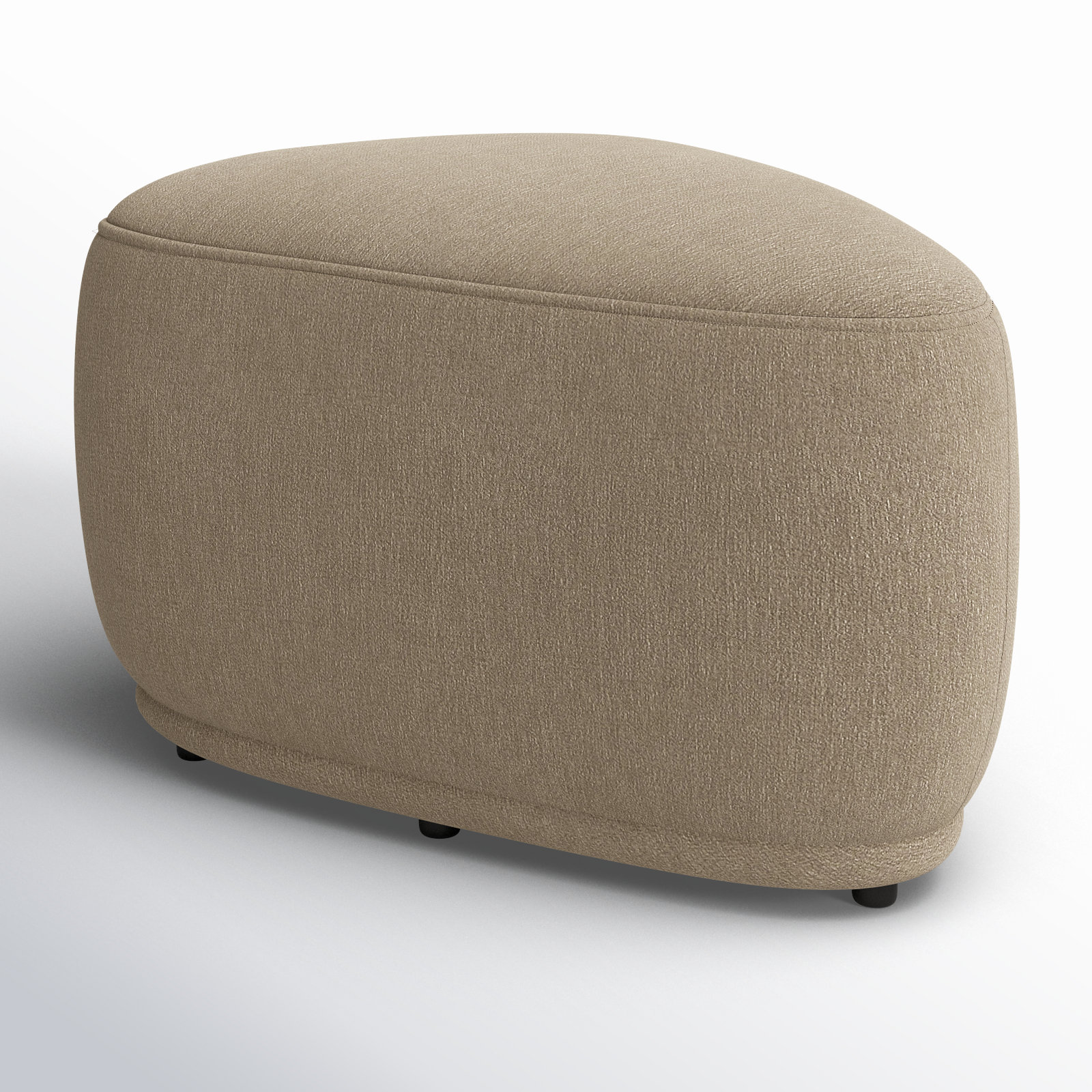 Adna 26" Ottoman, Capri Wicker Chenille