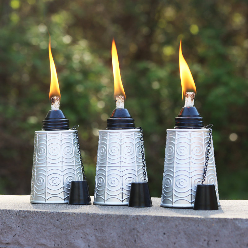 Torches Tiki Citronella, Argent