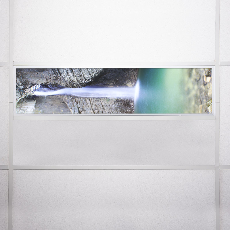 Couvre-lumière décoratif cascade flexible