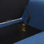 Banc de bout moderne avec accoudoirs et rangement, grand tabouret de repose-pieds rembourré, banc de meuble-lavabo de fenêtre confortable pour salon, chambre à coucher, dortoir, table basse, bleu marine Teddy-157443685