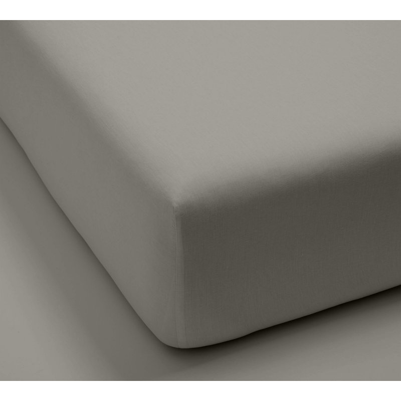 Monte Carlo Egyptian Cotton Sheet Set, Gray, Twin XL