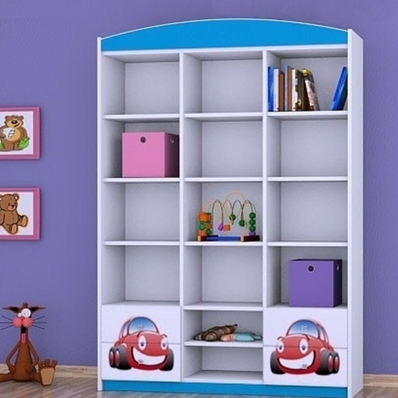 Orlando 183cm H X 132cm W Kids Cube, Blue
