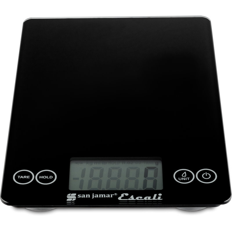 San Jamar Silver Food Scale