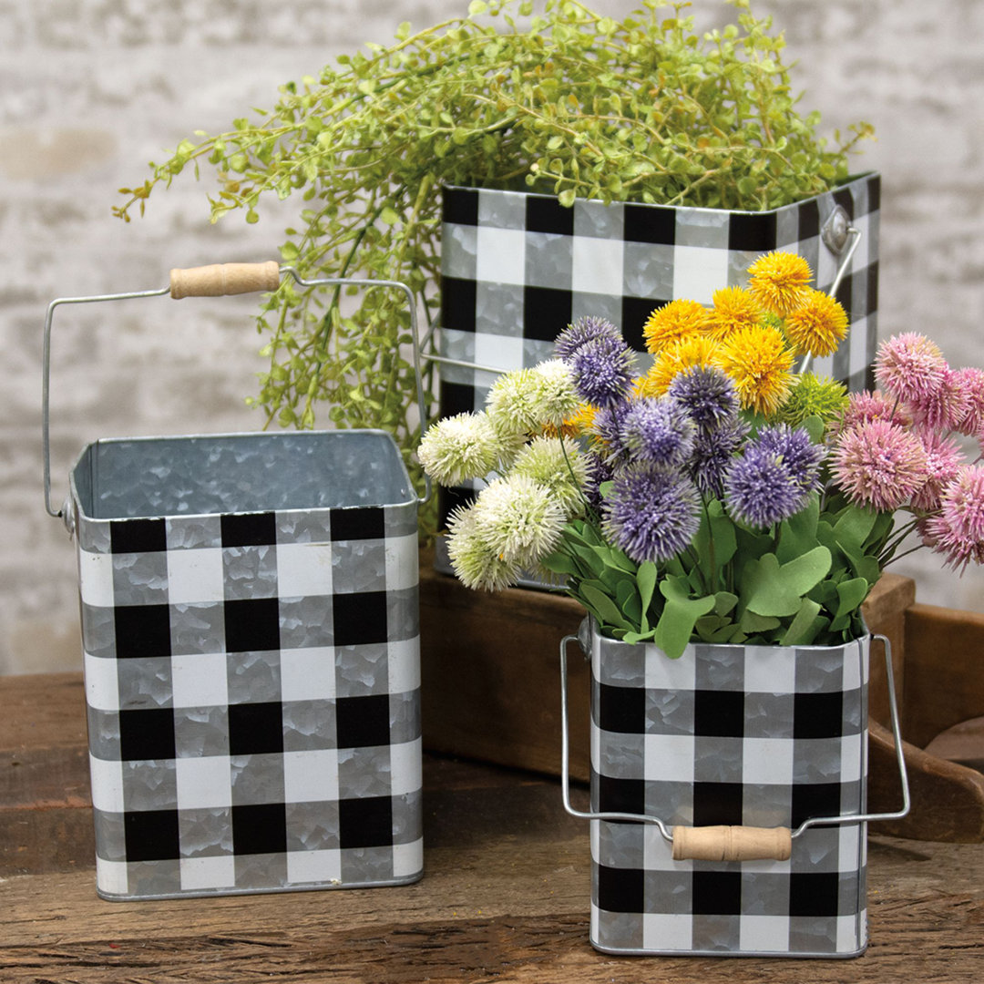 The Holiday Aisle® Decorative Bucket The Holiday Aisle®