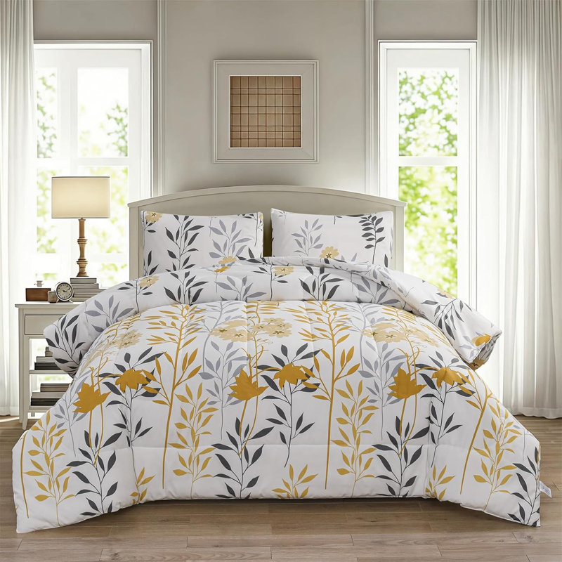Microfiber Modern Style Comforter Set