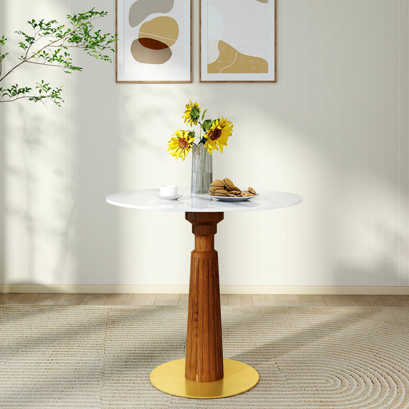 Table de salle à manger Modern Modern, Blanc