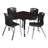 Kee Square Breakroom Table and Chair Set-73412842-73412848