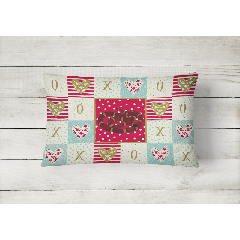 Patchwork Outdoor Throw Pillow